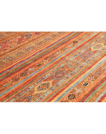 Tappeto Samarkand Pakistan rosso marrone 209x280