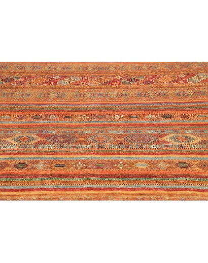 Tappeto Samarkand Pakistan rosso marrone 209x280