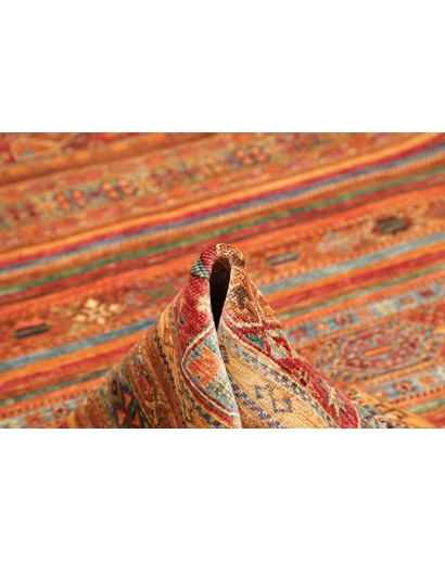 Tappeto Samarkand Pakistan rosso marrone 209x280