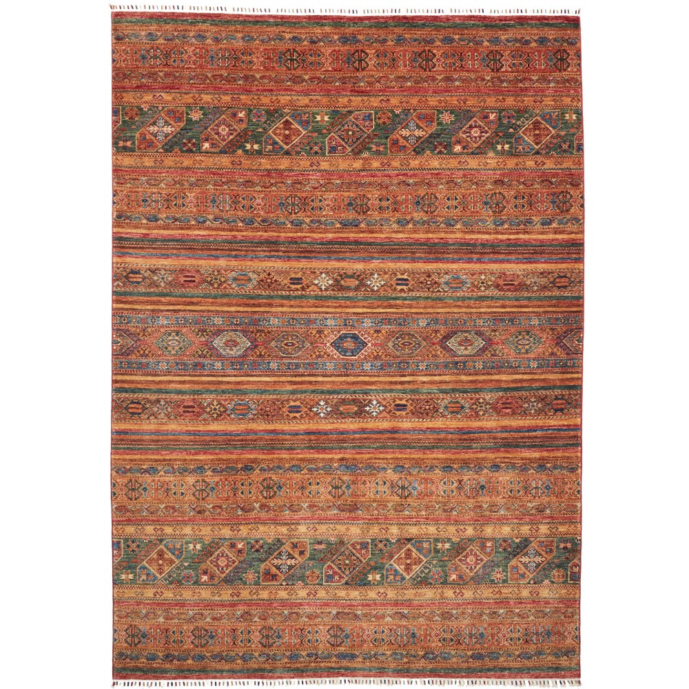 Tappeto Samarkand Pakistan rosso 207x299