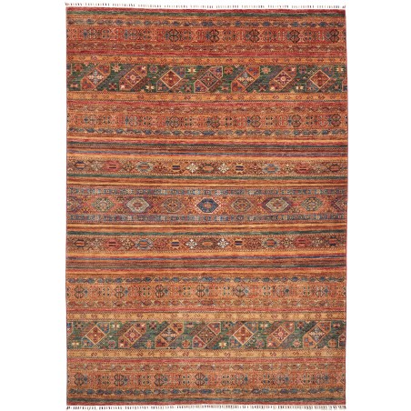 Tappeto Samarkand Pakistan rosso 207x299