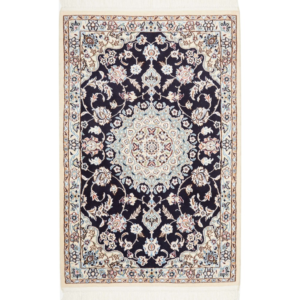Tappeto Nain 9La Persia grigio 78x119 Tappeto Nain 9La Persia grigio 78x119