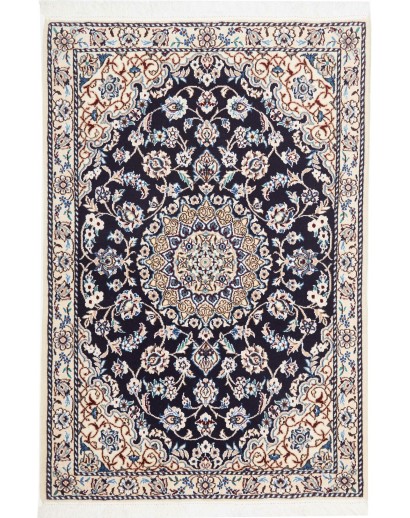 Tappeto Nain 9La Persia grigio verde 80x117