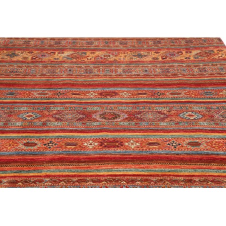 Tappeto Samarkand Pakistan rosso marrone 201x297