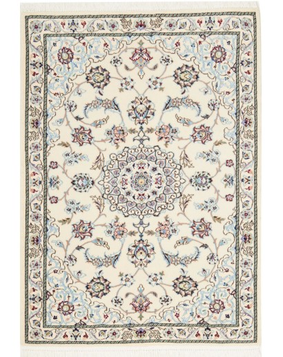Tappeto Nain 6La Persia bianco verde 67x93