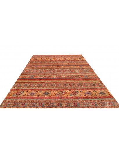 Tappeto Samarkand Pakistan marrone grigio 207x300