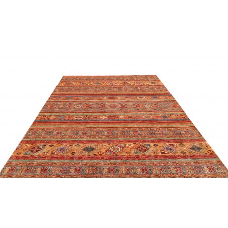 Tappeto Samarkand Pakistan marrone grigio 207x300