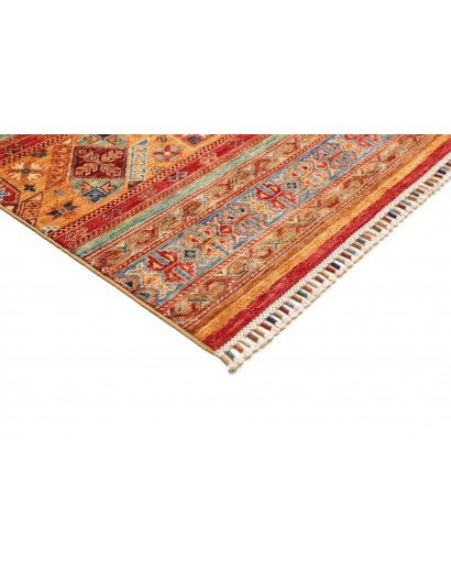 Tappeto Samarkand Pakistan marrone grigio 207x300