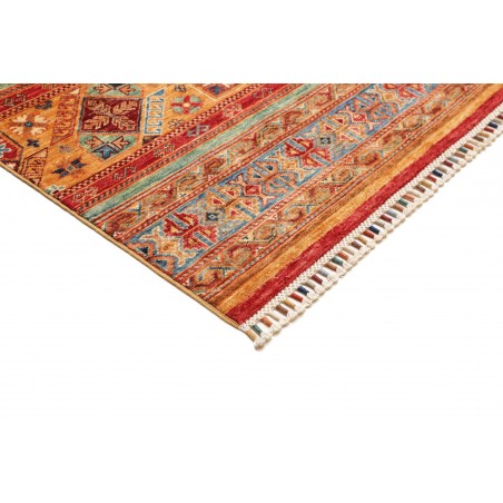 Tappeto Samarkand Pakistan marrone grigio 207x300