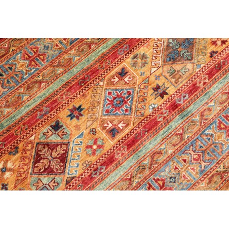 Tappeto Samarkand Pakistan marrone grigio 207x300