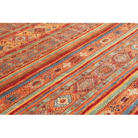 Tappeto Samarkand Pakistan marrone grigio 207x300