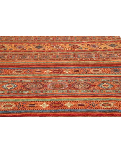 Tappeto Samarkand Pakistan marrone grigio 207x300