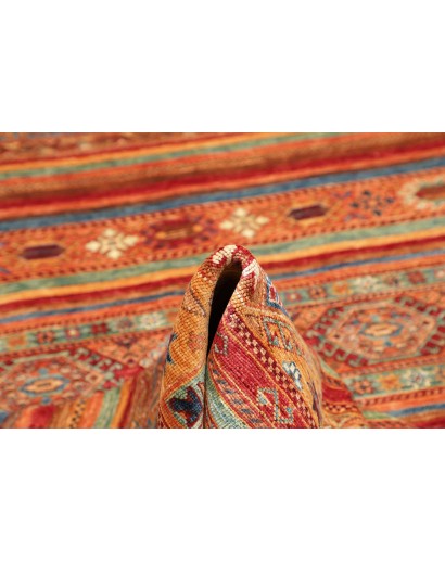 Tappeto Samarkand Pakistan marrone grigio 207x300