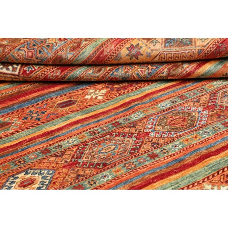 Tappeto Samarkand Pakistan marrone grigio 207x300