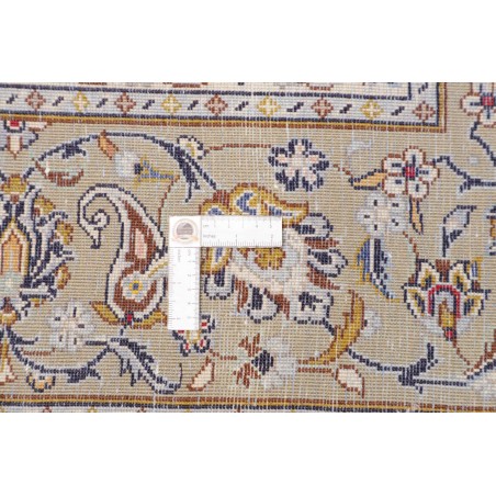 Tappeto Kashan Persia bianco grigio 200x300