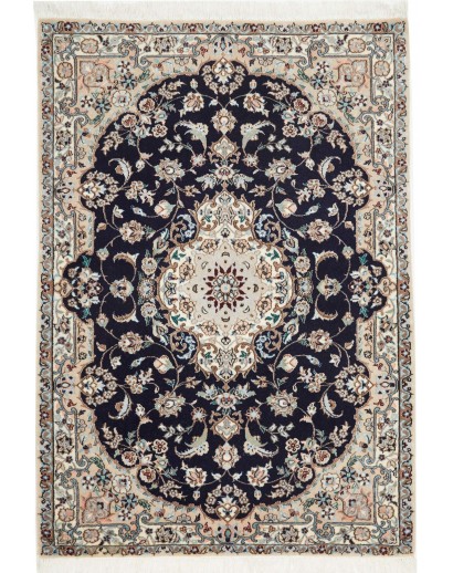 Tappeto Nain 6La Persia beige grigio 85x123