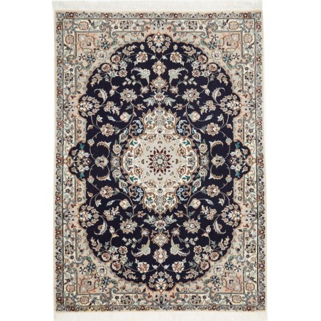 Tappeto Nain 6La Persia beige grigio 85x123