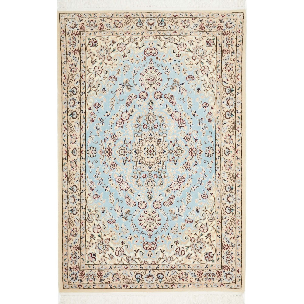 Tappeto Nain 6La Persia bianco 81x122 Tappeto Nain 6La Persia bianco 81x122