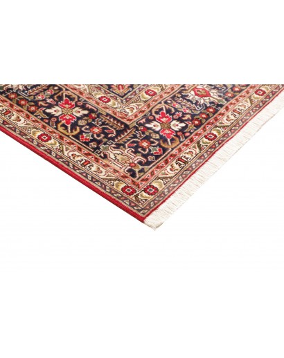 Tappeto Tabriz Persia marrone giallo 197x302