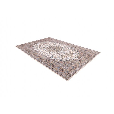 Tappeto Kashan Persia beige bianco 200x285