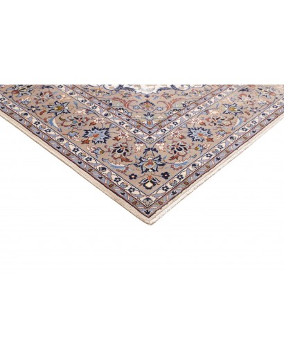 Tappeto Kashan Persia beige bianco 200x285