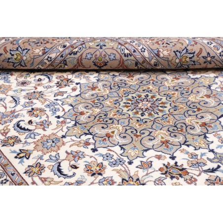 Tappeto Kashan Persia beige bianco 200x285