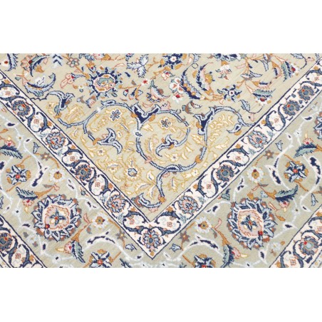 Tappeto Kashan Persia bianco 205x323