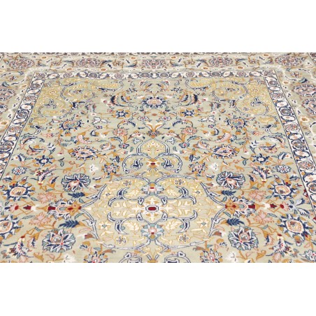 Tappeto Kashan Persia bianco 205x323