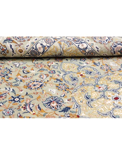 Tappeto Kashan Persia bianco 205x323