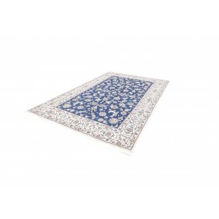 Tappeto Nain Kashmar Persia blu 197x297