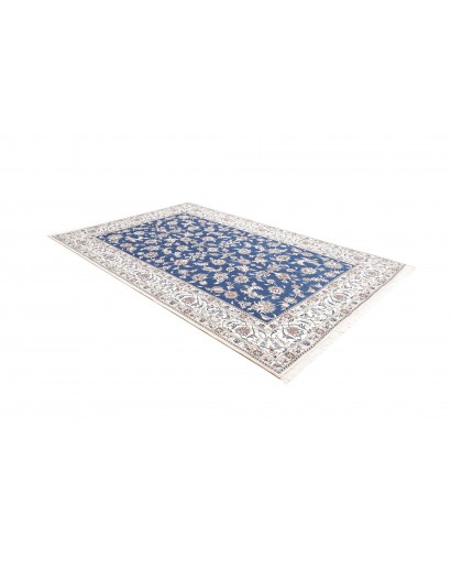 Tappeto Nain Kashmar Persia blu 197x297