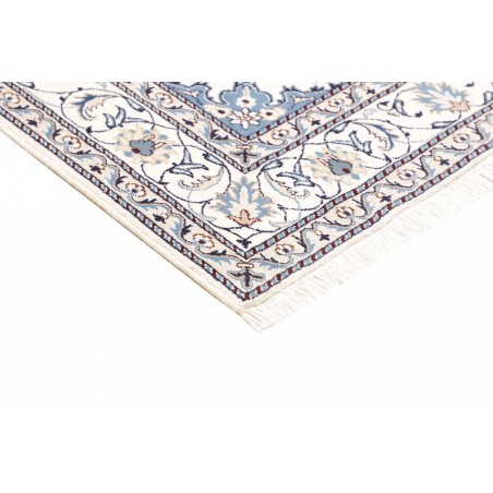 Tappeto Nain Kashmar Persia blu 163x236