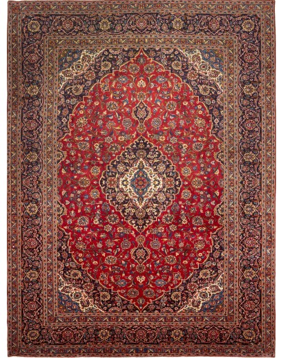 Tappeto Ardakan Persia marrone 297x395