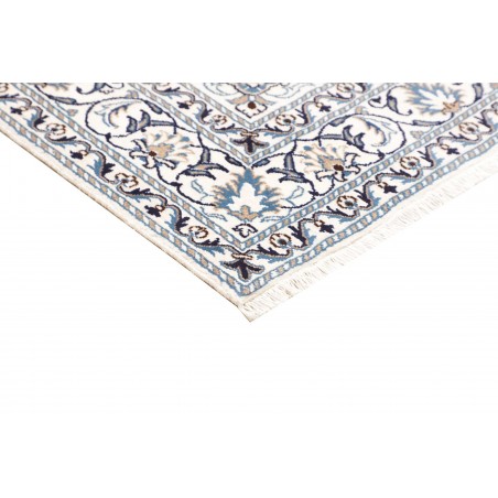 Tappeto Nain Kashmar Persia beige azzurro 142x203