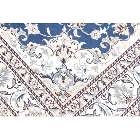 Tappeto Nain Kashmar Persia blu 150x210
