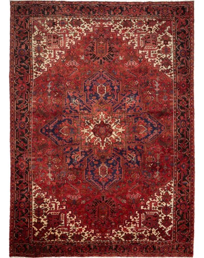 Tappeto Gorawan Persia marrone blu 256x352