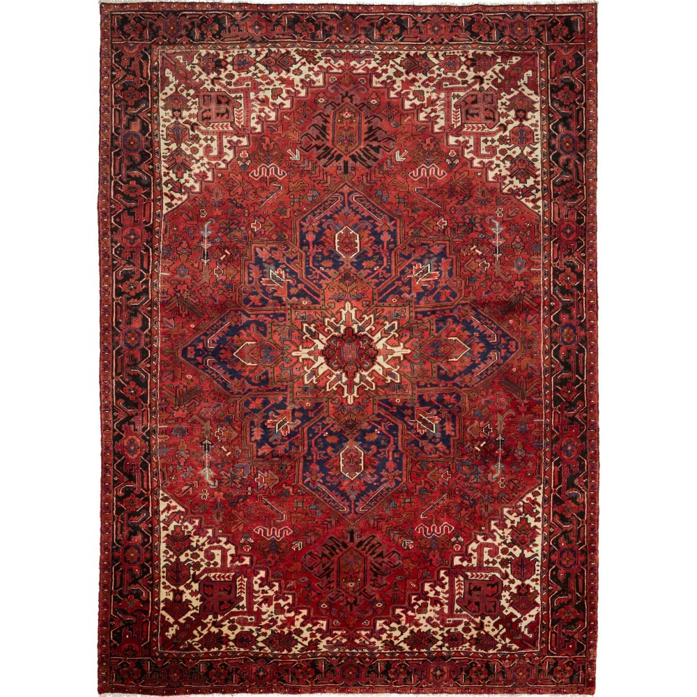 Tappeto Gorawan Persia marrone blu 256x352 Tappeto Gorawan Persia marrone blu 256x352
