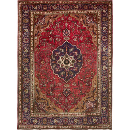 Tappeto Tabriz Persia marrone 250x342