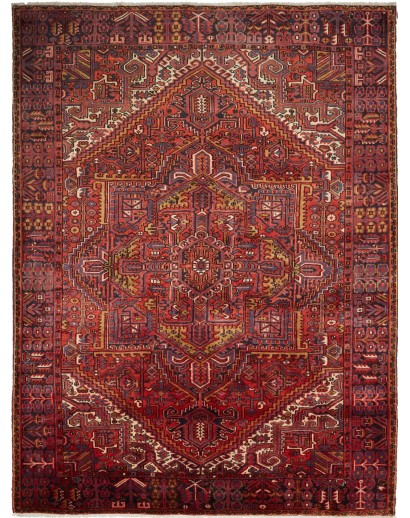 Tappeto Gorawan Persia marrone blu 257x345
