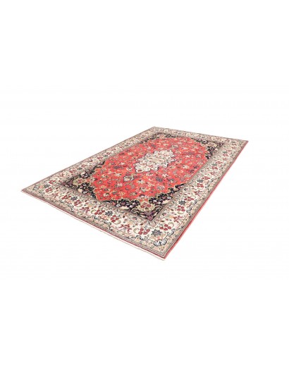 Tappeto Kashan Persia marrone grigio 196x293