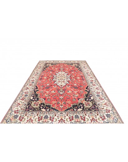 Tappeto Kashan Persia marrone grigio 196x293