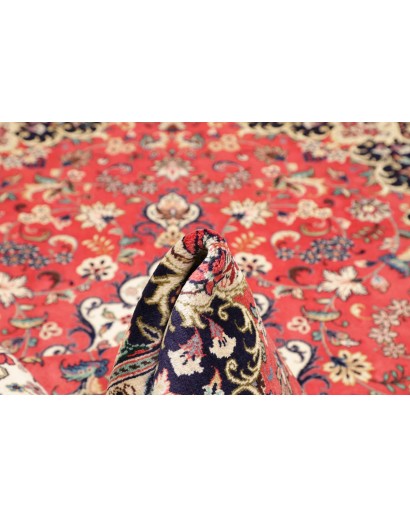 Tappeto Kashan Persia marrone grigio 196x293