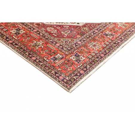 Tappeto Tabriz Persia rosso giallo 200x300