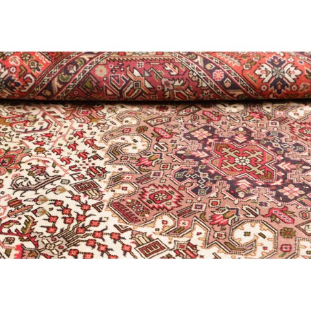 Tappeto Tabriz Persia rosso giallo 200x300