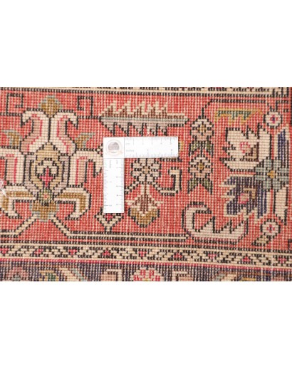 Tappeto Tabriz Persia rosso giallo 200x300