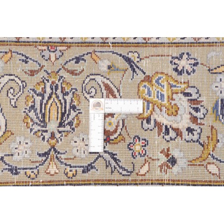 Tappeto Kashan Persia bianco azzurro 198x300