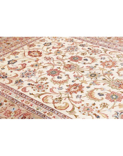 Tappeto Kashmar Persia bianco marrone 200x287