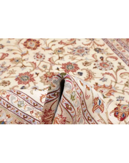 Tappeto Kashmar Persia bianco marrone 200x287