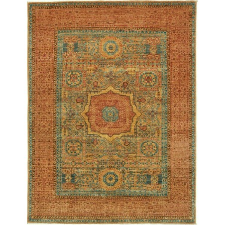 Tappeto Mamlouk Pakistan marrone beige 150x201