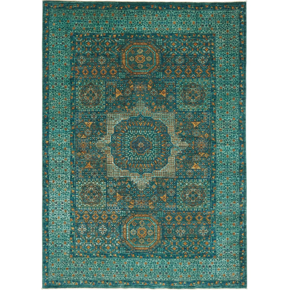 Tappeto Mamlouk Pakistan grigio marrone 169x236 Tappeto Mamlouk Pakistan grigio marrone 169x236
